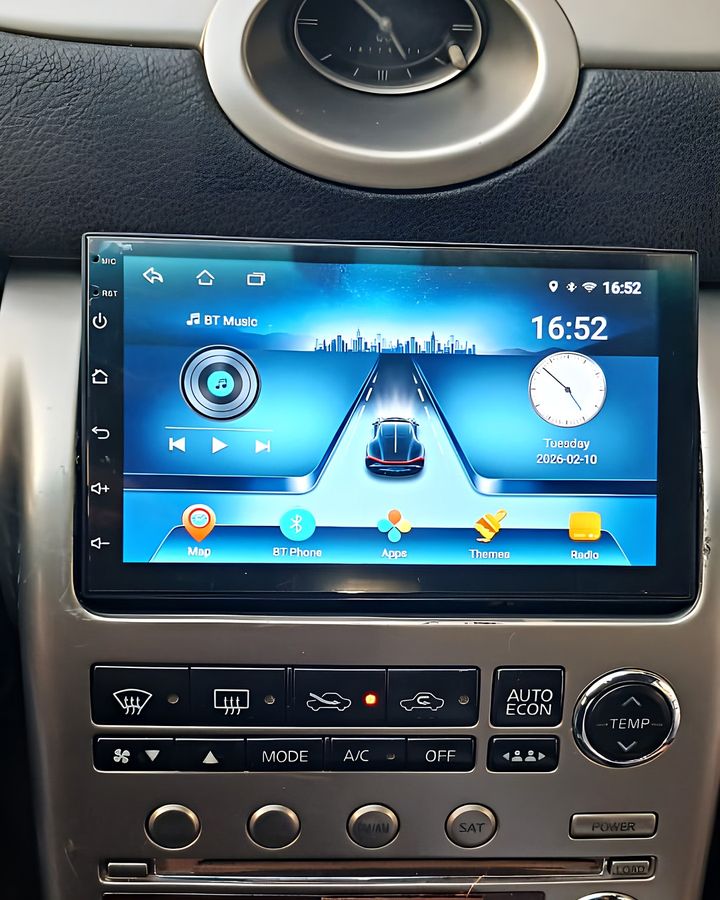 راديو Android ركّبته Bass Power في سيارة Infiniti G35
