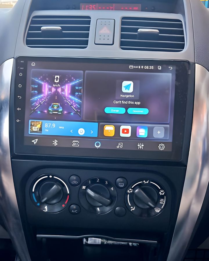 راديو Android ركّبته Bass Power في سيارة Suzuki SX4