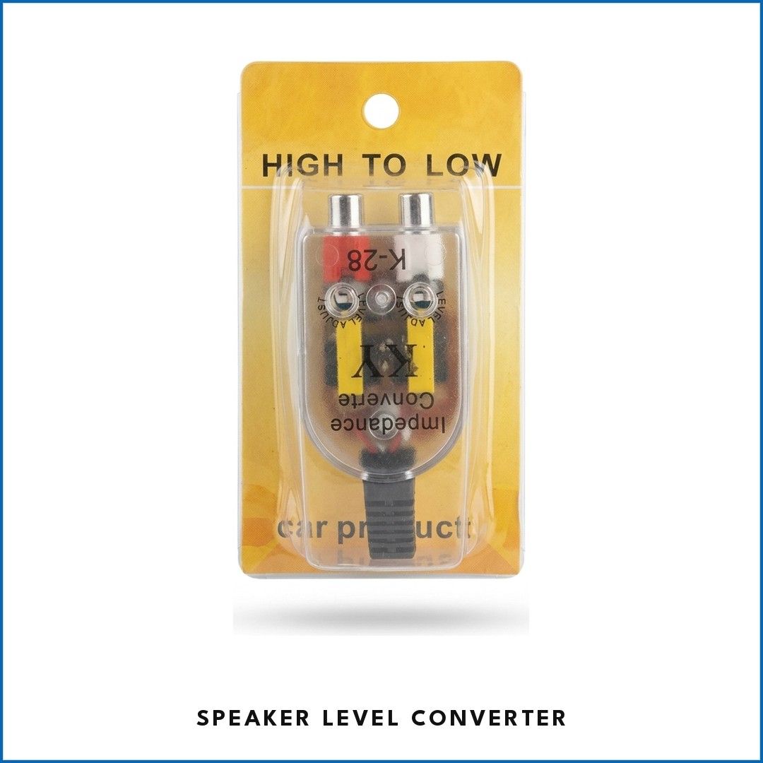 High-to-Low Converter (Speaker Level to RCA)