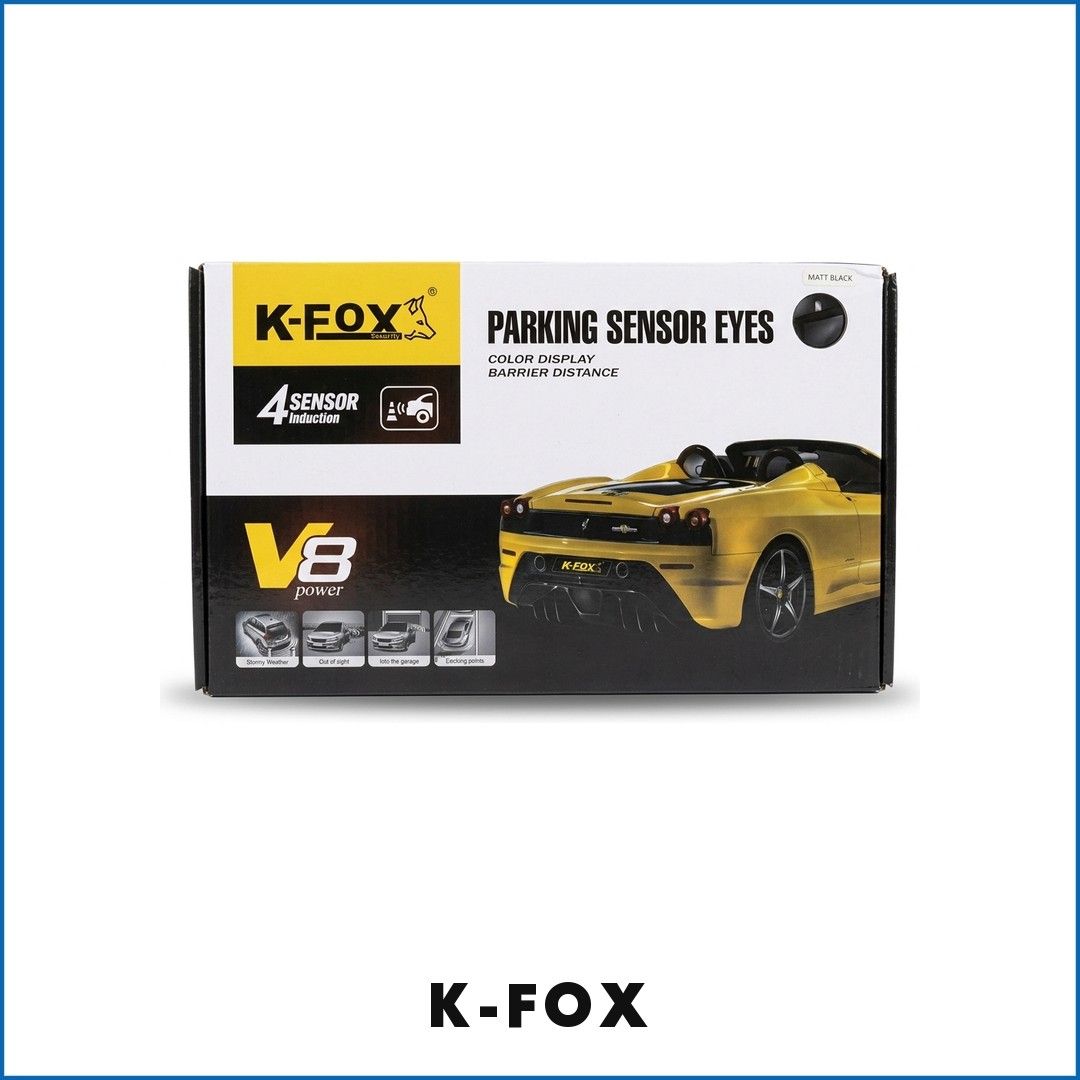 K-FOX Parking Sensor Eyes, 4 Sensors