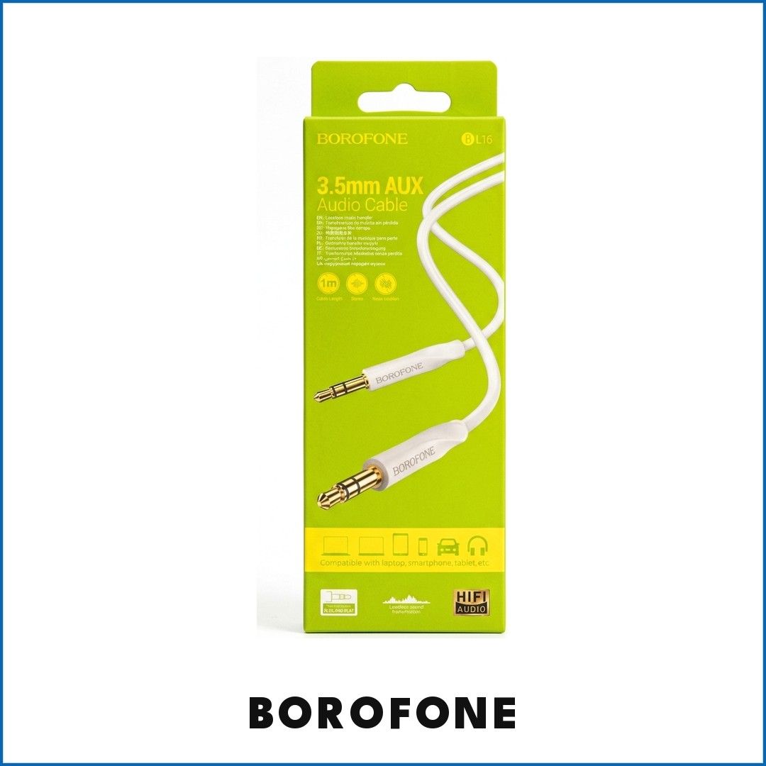 Borofone 3.5 mm AUX Audio Cable
