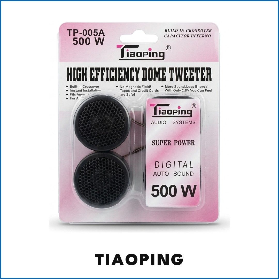 Tiaoping TP-005A Dome Tweeters, 500 W